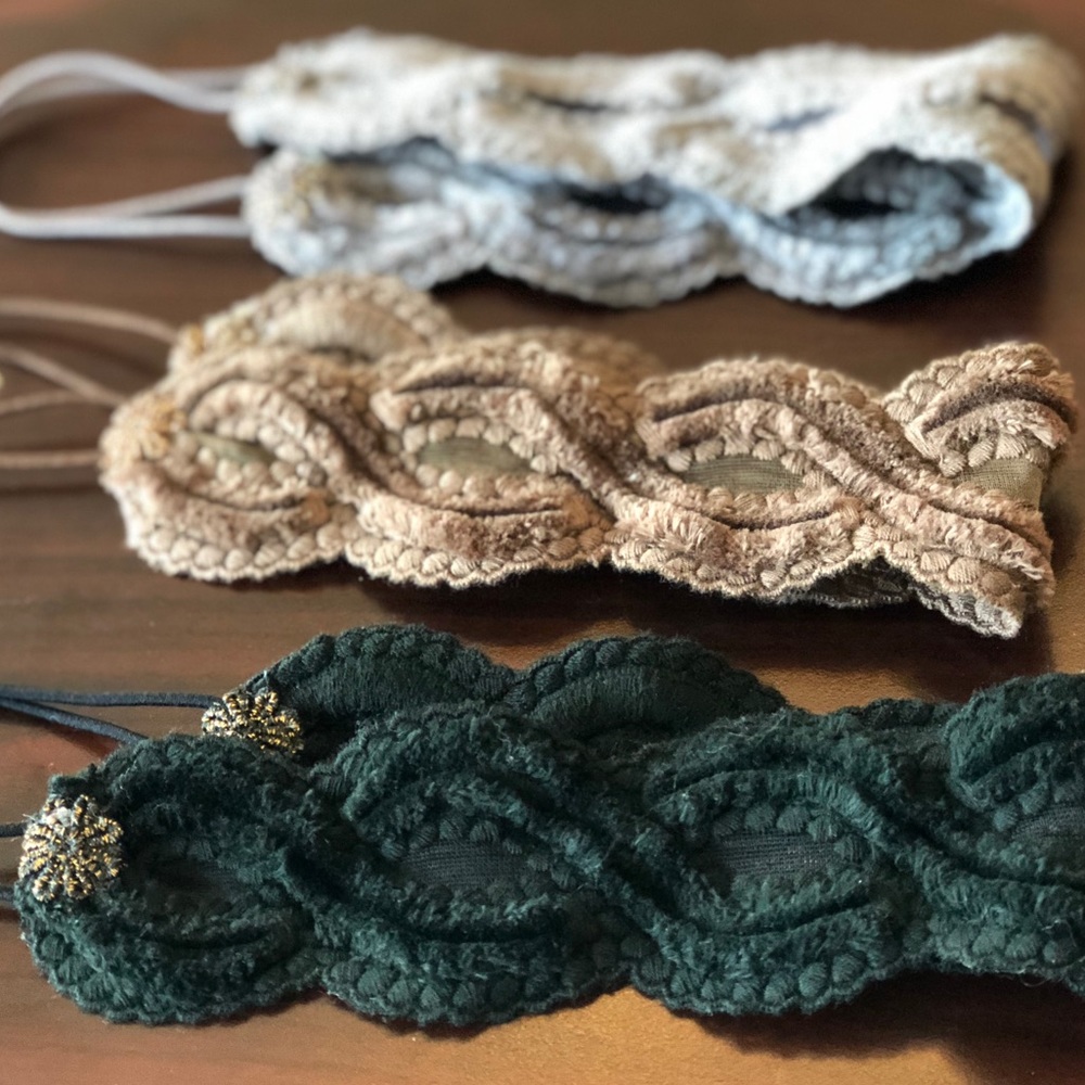 NWT Velvet Headbands